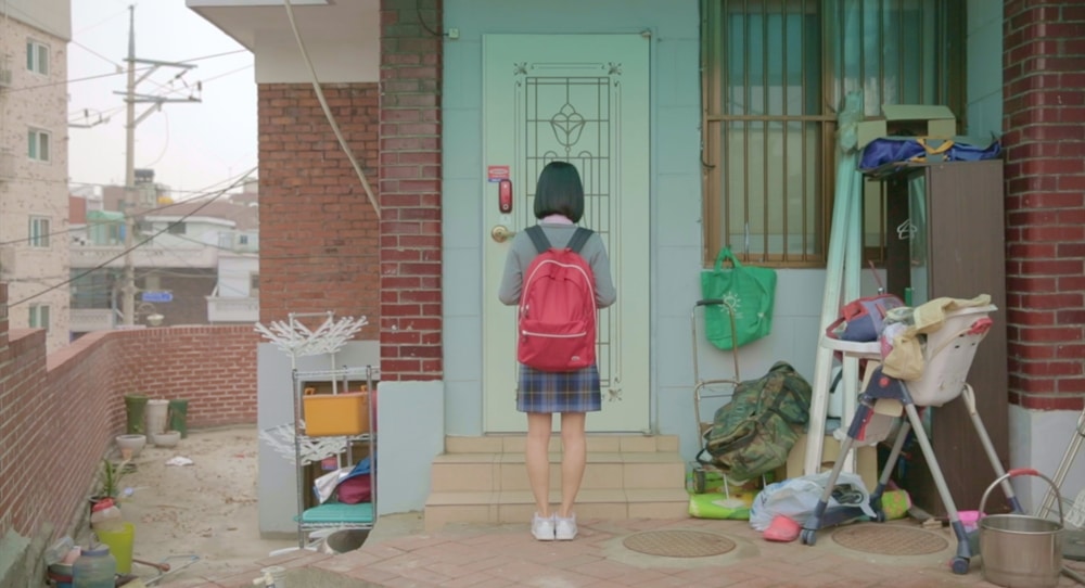 Girl at the Door