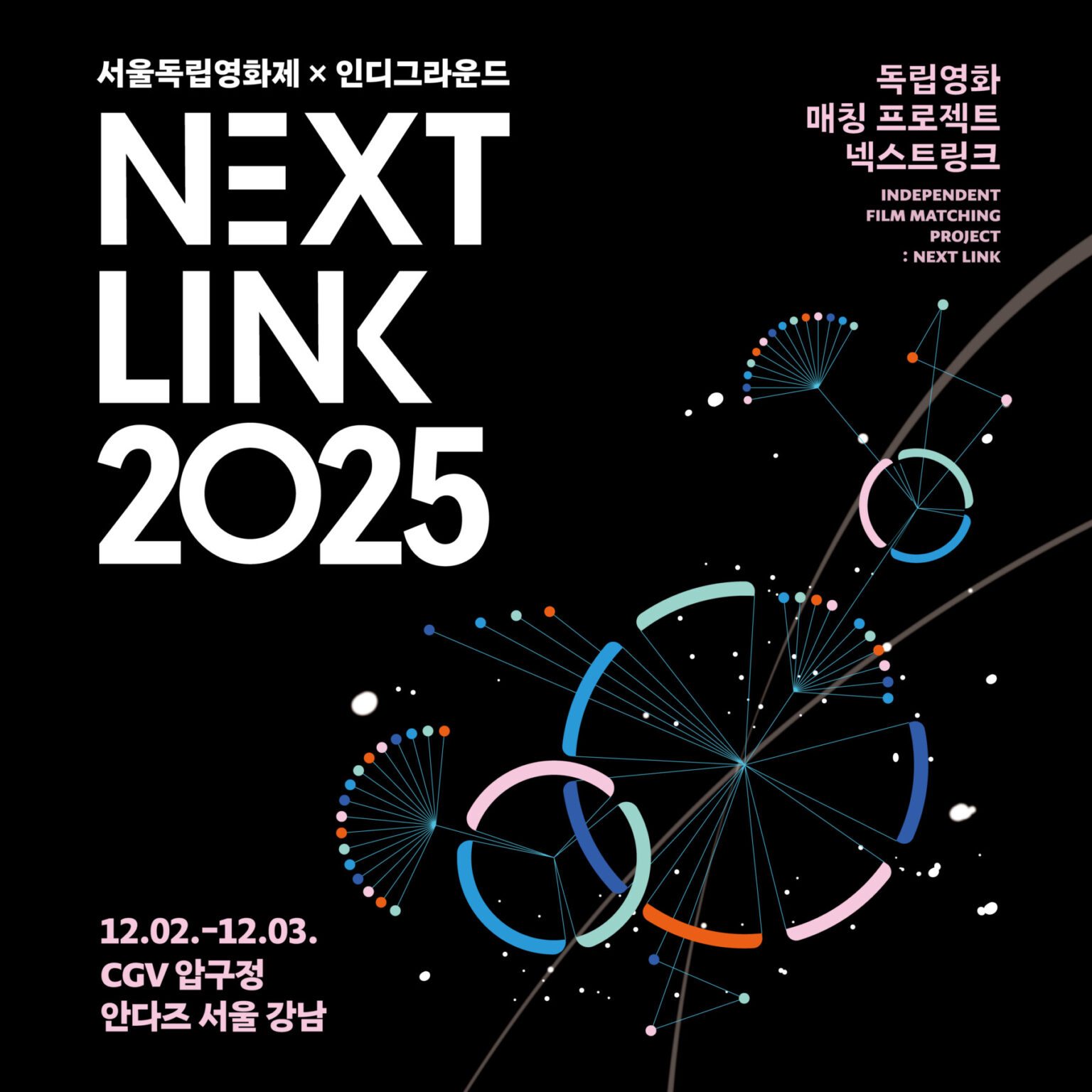 서울독립영화제2025 X 인디그라운드 [독립영화 매칭 프로젝트: 넥스트링크(NEXT LINK)]